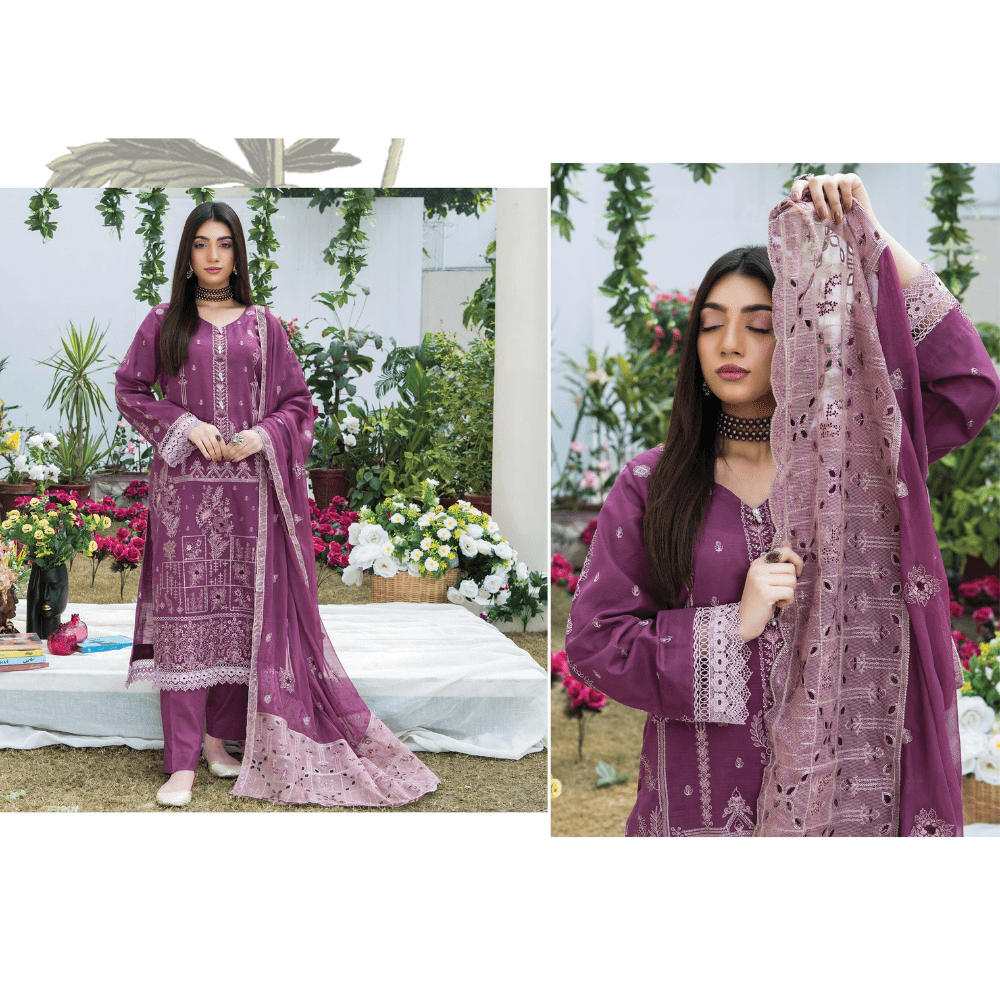 Palwasha Unstitched (3 Piece - Lawn) - Image 2