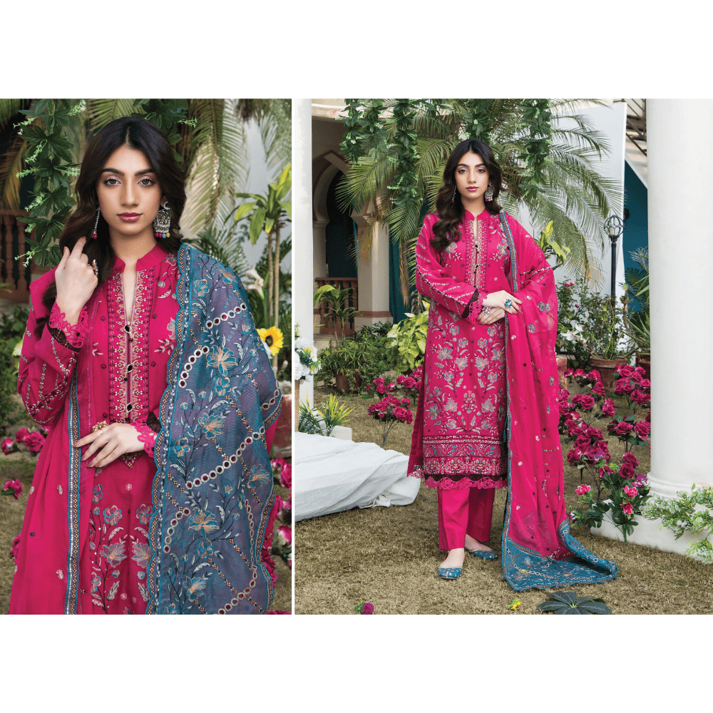 Palwasha Unstitched (3 Piece - Lawn) - Image 2