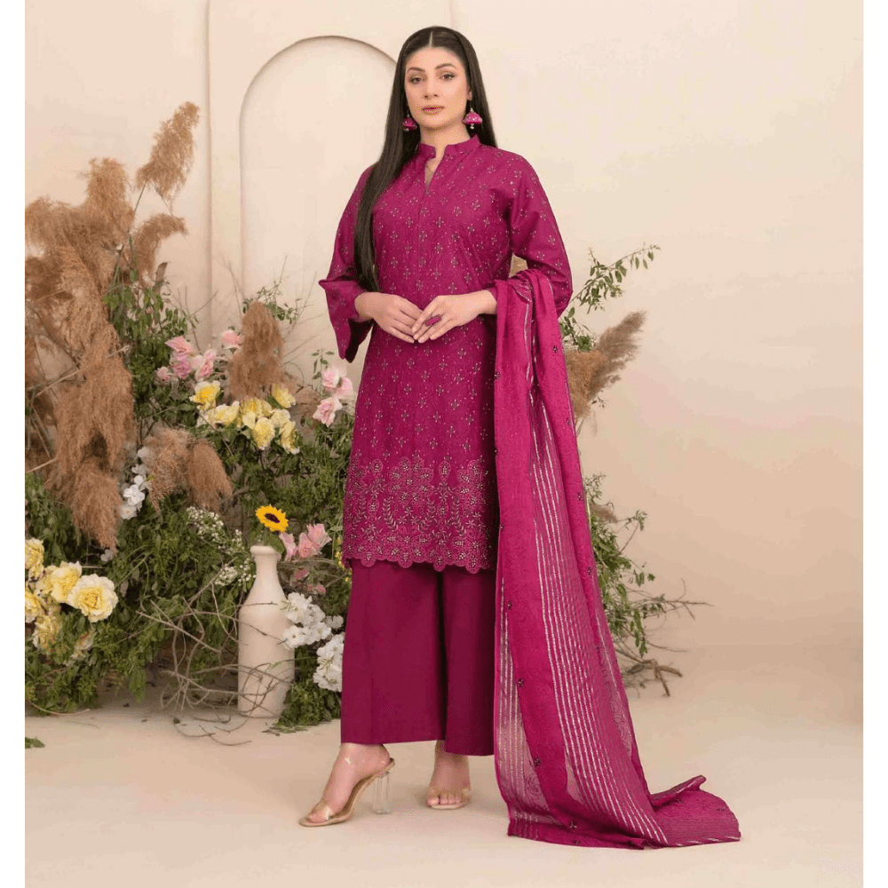 Tawakkal Unstitched (3 Piece) - Image 2