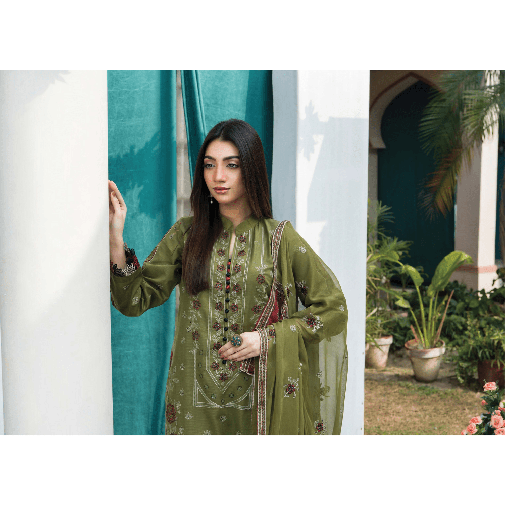Palwasha Unstitched (3 Piece - Lawn)