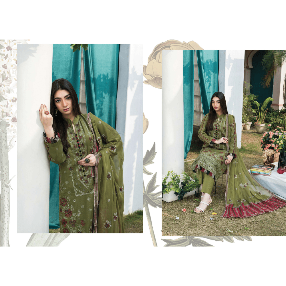 Palwasha Unstitched (3 Piece - Lawn) - Image 2